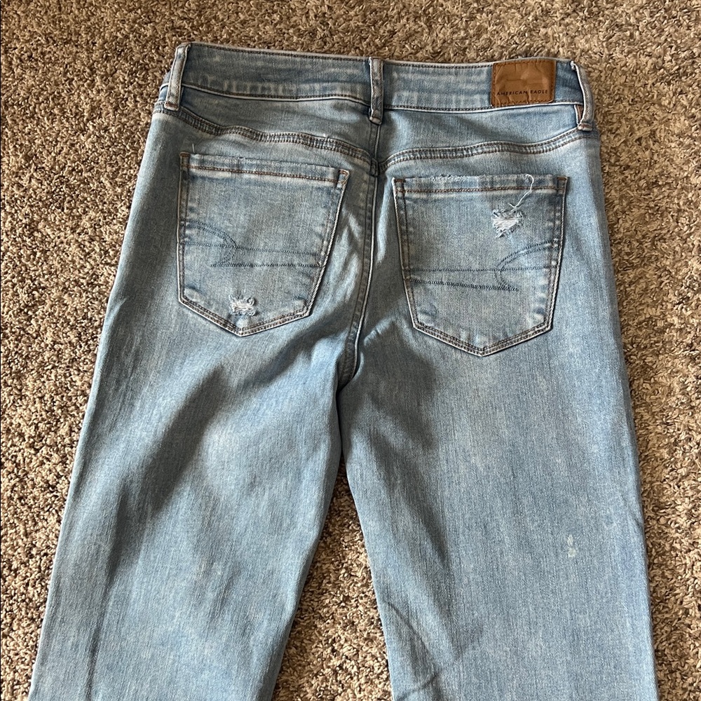 AE Low Rise Distressed Flare - Picture 4 of 6